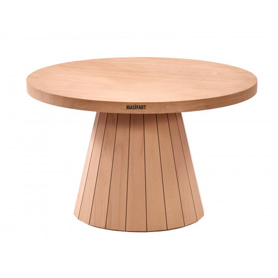 Masifart Suere Kayın Line Orta Sehpa Cilasız Ham