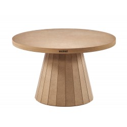 Masifart Crinis Mdf Line Orta Sehpa Cilasız Ham