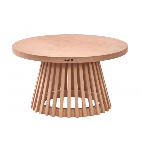 Masifart Milano Kafes Orta Sehpa Cilasız Ham