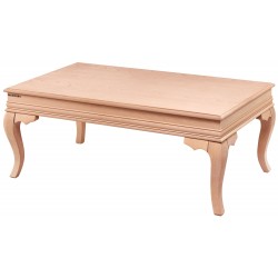 Masifart Filadel Rustik Orta Sehpa Cilasız Ham