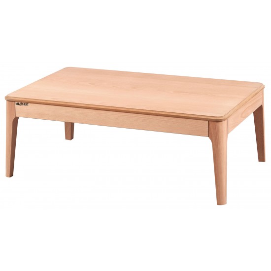 Masifart Lupus Soft Kayın Orta Sehpa Cilasız Ham