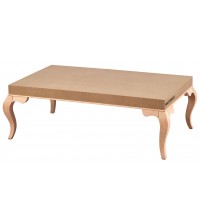 Masifart Remini Kobra Orta Sehpa Cilasız Ham