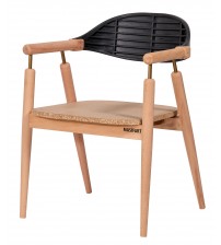 Masifart Volentin Elit Sandalye Cilasız Ham