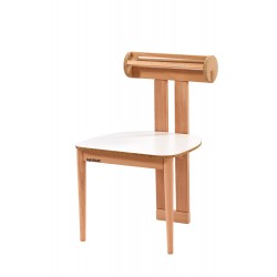 Masifart Mint Balin Sandalye Cilasız Ham