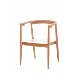 Masifart Tricia Boris Sandalye Cilasız Ham