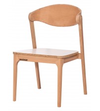 Masifart Crescer Papyon Sandalye Cilasız Ham