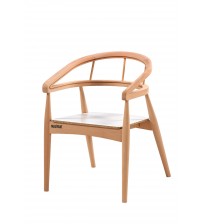 Masifart Angy Gazel Sandalye Cilasız Ham