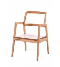 Masifart Miran Bella Sandalye Cilasız Ham