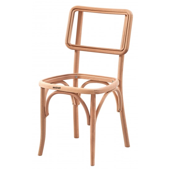 Masifart Pruna Sofa Sandalye Cilasız Ham