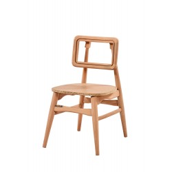 Masifart Zama Mabel Sandalye Cilasız Ham