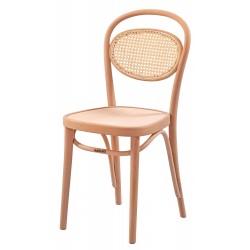 Masifart Daesha Hasırlı Güneş Sandalye Cilasız Ham