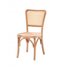 Masifart Fauste Hasırlı Lüks Tonet Sandalye Cilasız Ham