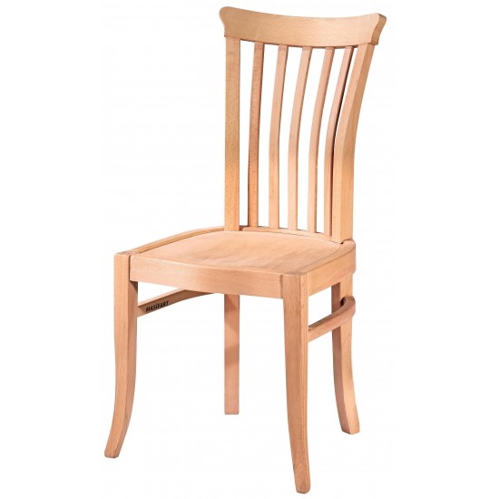 Masifart Eriobo Şerif Kontralı Sandalye Cilasız Ham