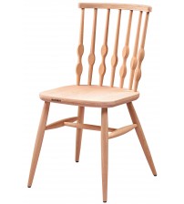 Masifart Sverus Boncuk Sandalye Cilasız Ham