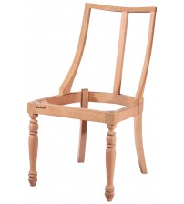 Masifart Nonni Dünya Sandalye Tornalı Cilasız Ham