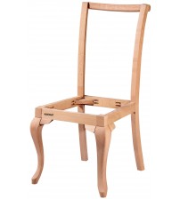 Masifart Petronel Giydirme Sandalye Lükens Cilasız Ham