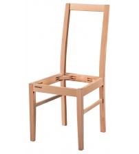 Masifart Tamari Giydirme Sandalye Modern Cilasız Ham