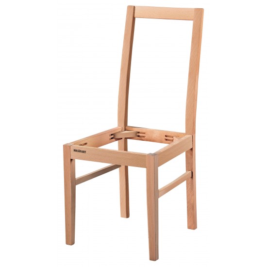 Masifart Tamari Giydirme Sandalye Modern Cilasız Ham