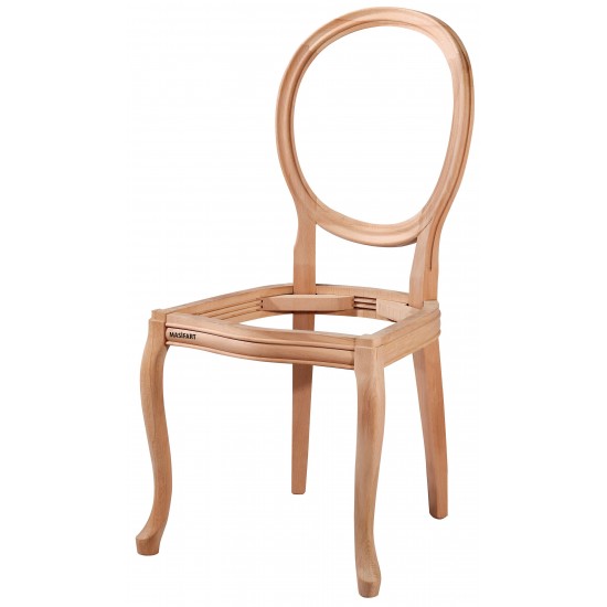 Masifart Caalum Madalyon Sandalye Cilasız Ham