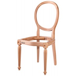 Masifart Padana Tornalı Sandalye Cilasız Ham