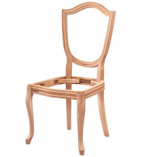 Masifart Demar Kupa Sandalye Cilasız Ham