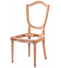 Masifart Paulie Kupa Tornalı Sandalye Cilasız Ham