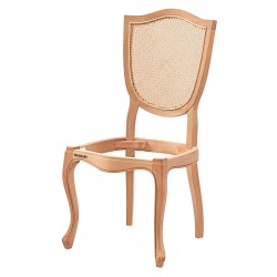 Masifart Marinel Hasırlı Mega Sandalye Cilasız Ham