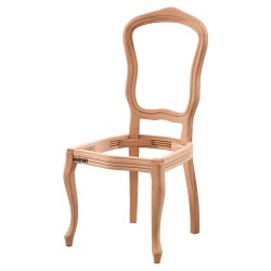 Masifart Paulus İtalyan Sandalye Cilasız Ham