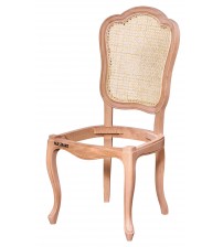 Masifart Hora Hasırlı Florya Sandalye Cilasız Ham