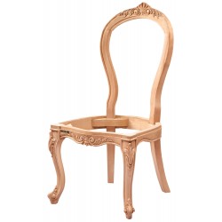 Masifart Marky Venedik Sandalye Cilasız Ham