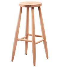 Masifart Horacia Kırlangıç Bar Taburesi Cilasız Ham