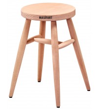 Masifart Nidus Kırlangıç Tabure Cilasız Ham