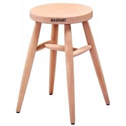 Masifart Nidus Kırlangıç Tabure Cilasız Ham