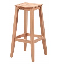 Masifart Abundio Izgaralı Bar Taburesi Cilasız Ham