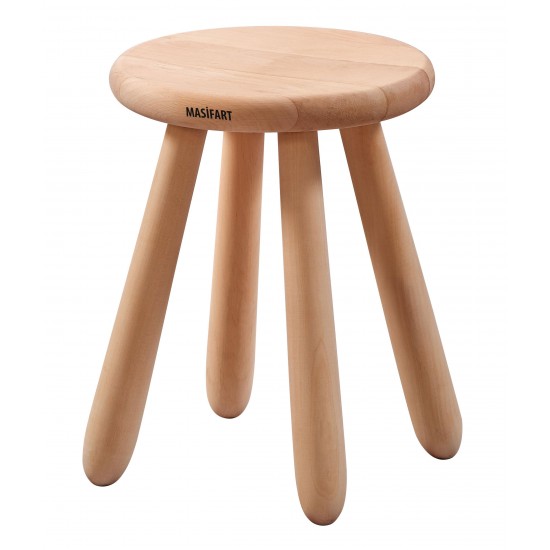 Masifart Avila Tombik Tabure Cilasız Ham