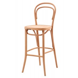 Masifart Muiris Yay Bar Sandalyesi Cilasız Ham