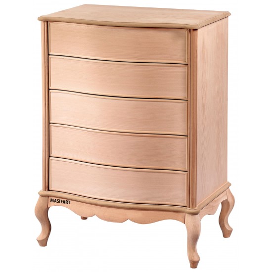 Masifart kalips 80 Lik Barcelona Şifonyer Cilasız Ham