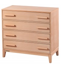 Masifart Virl Konik Şifonyer Cilasız Ham