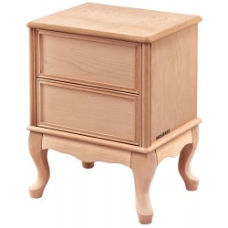 Masifart Fulvus King Geniş Komodin Cilasız Ham