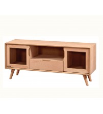 Masifart Ardere 140 Lık Açık Retro Tv Ünitesi Cilasız Ham