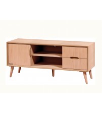 Masifart Dekaro 120 Lik Retro Tv Ünitesi Cilasız Ham