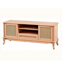 Masifart Alter Hasırlı 140 Lık Lükens Tv Ünitesi Cilasız Ham