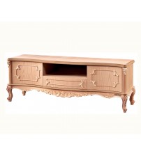 Masifart Opus 180 Lik Napoli Oymalı Tv Ünitesi Cilasız Ham