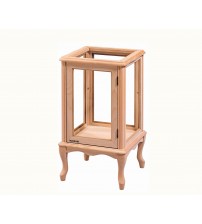 Masifart Olette Küçük Camlı Gümüşlük Cilasız Ham