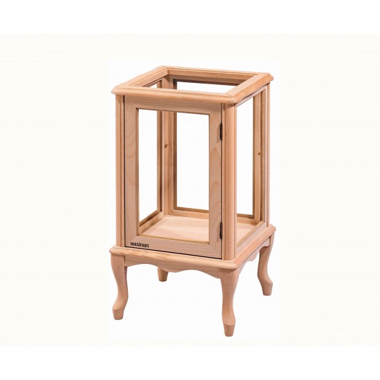 Masifart Olette Küçük Camlı Gümüşlük Cilasız Ham