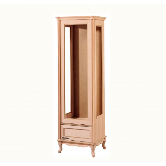 Masifart Hillard Boy Camlı Kaşıklık Cilasız Ham