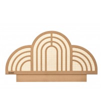 Masifart Primul Hasırlı Dubai Başlık Cilasız Ham