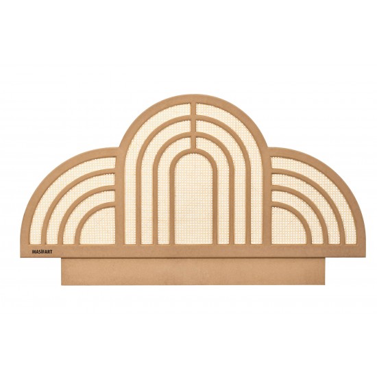 Masifart Primul Hasırlı Dubai Başlık Cilasız Ham