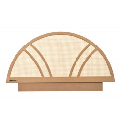 Masifart Vo Hasırlı Yelpaze Başlık Cilasız Ham