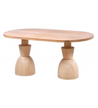 Masifart Sout 180 Lik Oscar Oval Masa Cilasız Ham